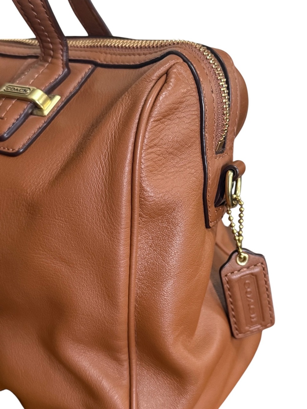 Authentic Coach Legacy Mini Tanner Leather Satchel Shoulder Crossbody! EUC!! - Picture 11 of 16